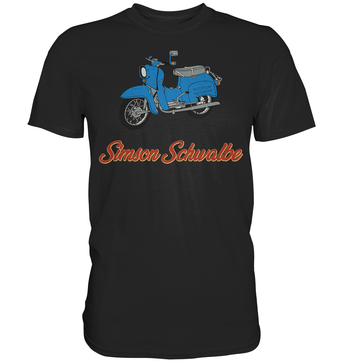 Simson Schwalbe - Schwalbenfahrer - Premium Shirt