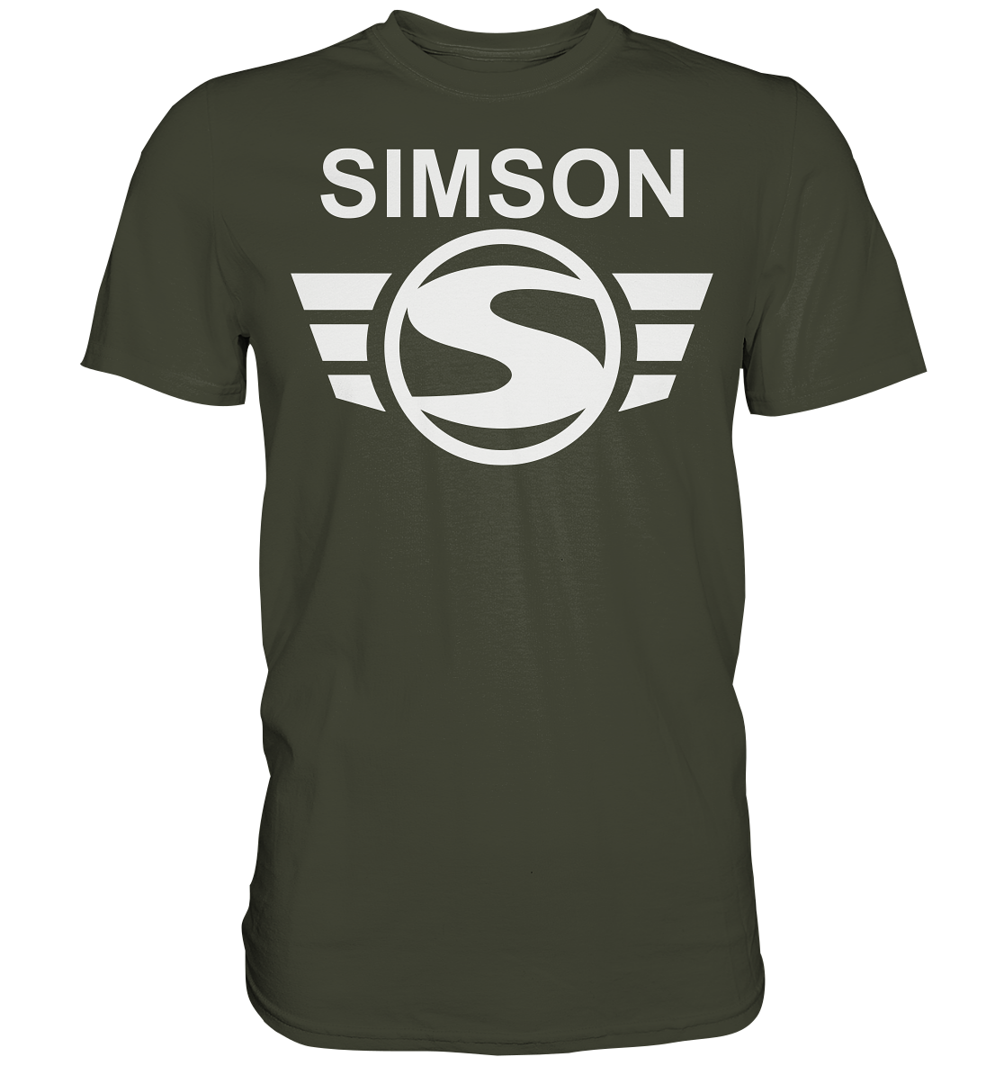 Simson Logo – DDR Moped Kult - Premium T-Shirt