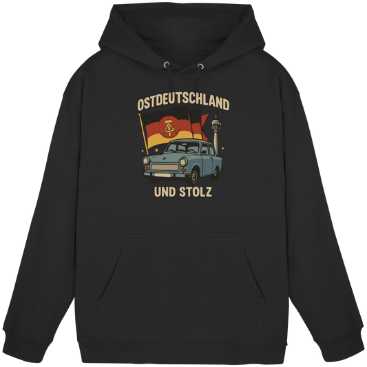 Ostdeutschland und stolz Heimatliebe Osten DDR Ossi Ostdeutscher KaPu Hoodie