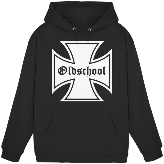 Eisernes Kreuz Oldschool Biker Chopper Motorrad Rebel Motorradfahrer Hoodie