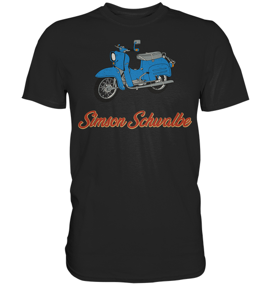Simson Schwalbe - Schwalbenfahrer - Premium Shirt