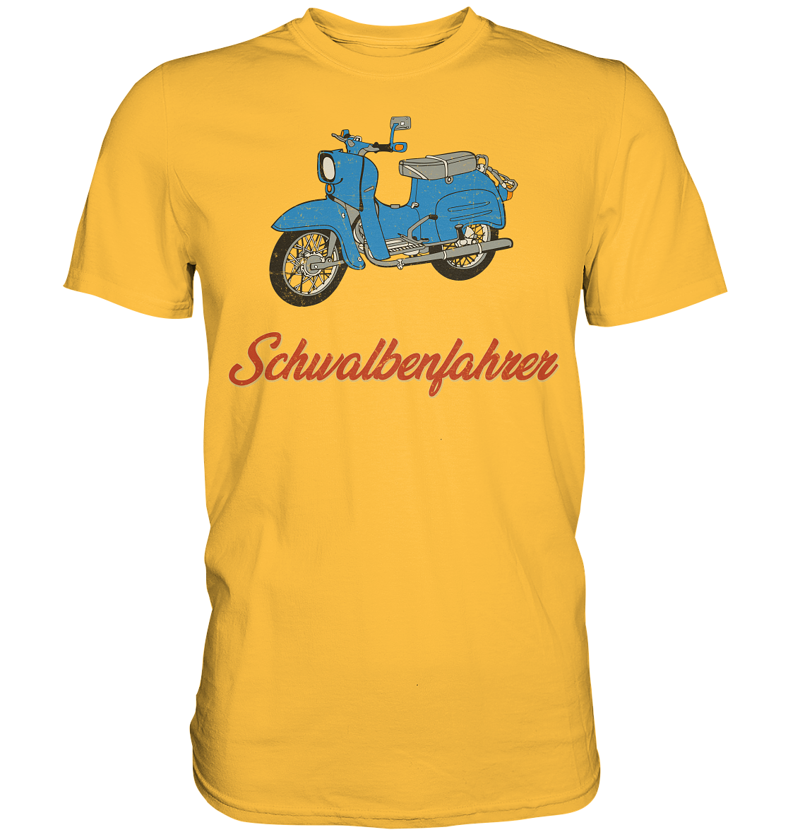 Schwalbenfahrer - Simson Schwalbe - Premium Shirt