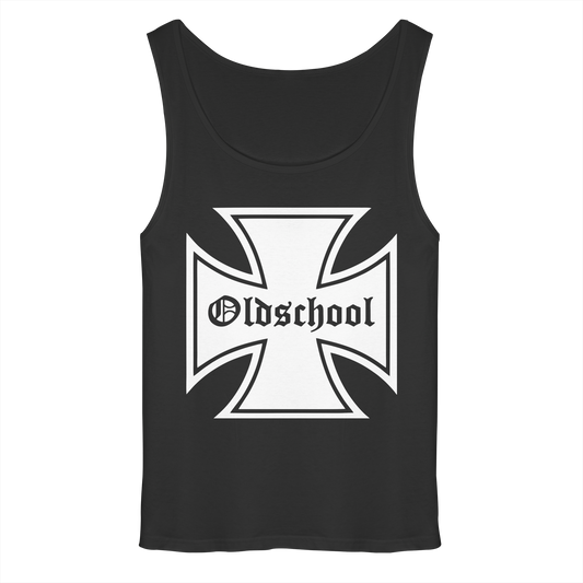 Eisernes Kreuz Oldschool Biker Chopper Motorrad Rebel Motorradfahrer Tank-Top