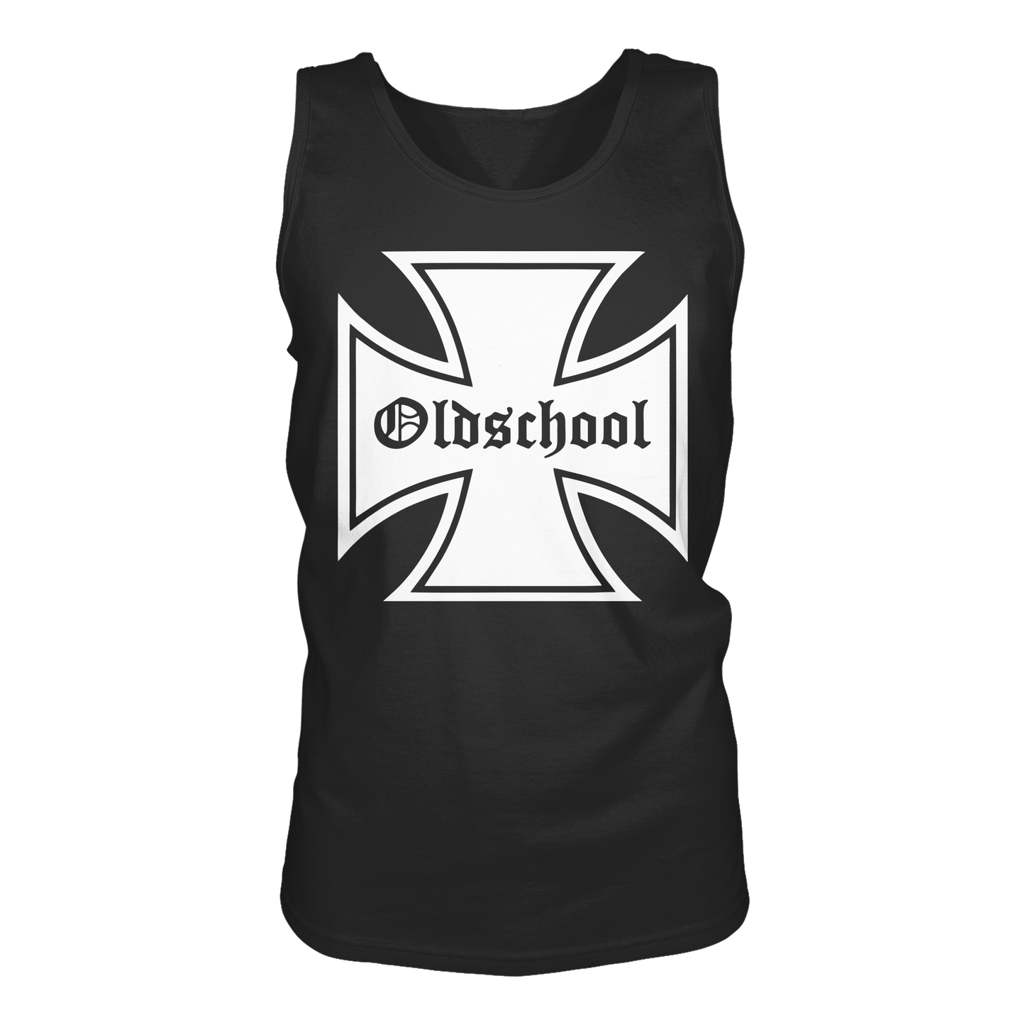 Eisernes Kreuz Oldschool Biker Chopper Motorrad Rebel Motorradfahrer Tank-Top